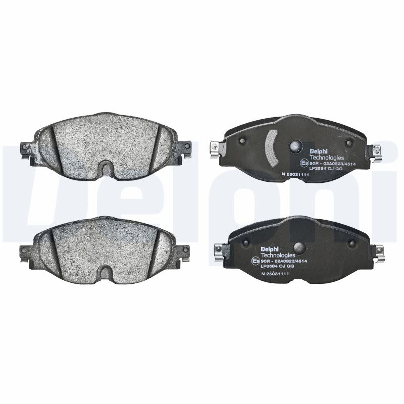 Комплект гальмівних колодок передн , AUDI A1, A3, Q2, Q3, TT, FORD TOURNEO CONNECT V761 NADWOZIE WIELKO, TRANSIT CONNECT V761, SEAT ATECA, LEON, LEON SC, LEON SPORTSTOURER 1.0-Electric 01.11- фото 3