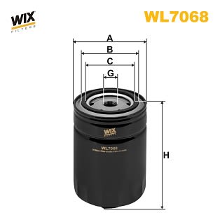 Фільтр масляний Audi 100/VW Caddy II/LT 28-35 1.3-2.5TDI 76- WIX Filters фото 11
