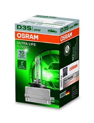 Лампа (картон 1шт) D3S 42В 35Вт PK32D-5 в 4 рази довший термін служби Ultra Life 4300K фото 3