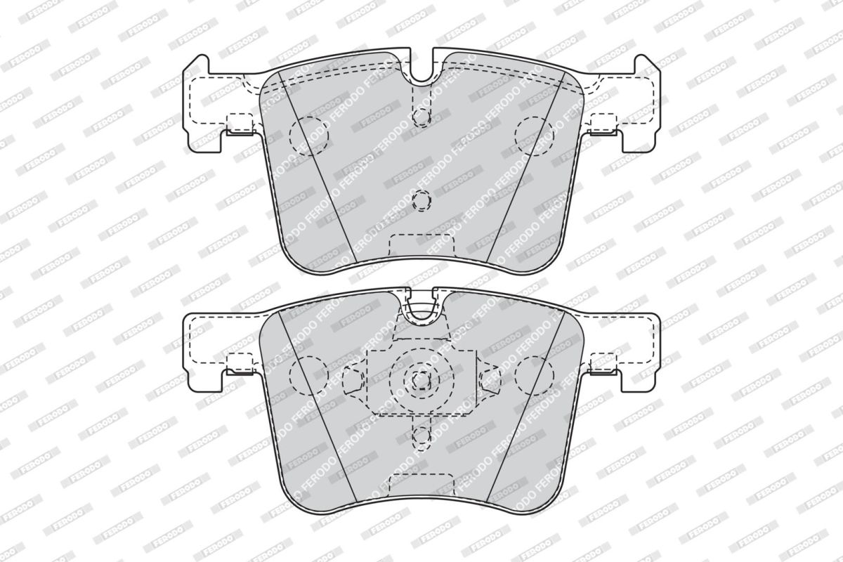 Колодки гальмівні дискові BMW X3 (F25) 2.0 2010.09-2017.08 FERODO (FDB4394) Ferodo фото 5