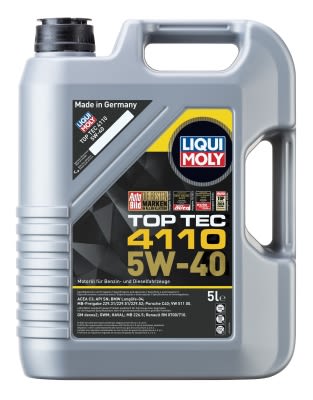 ОЛИВА МОТОРНА TOP TEC 4110 5W-40 5Л LIQUI MOLY (21479) Liqui Moly фото 4