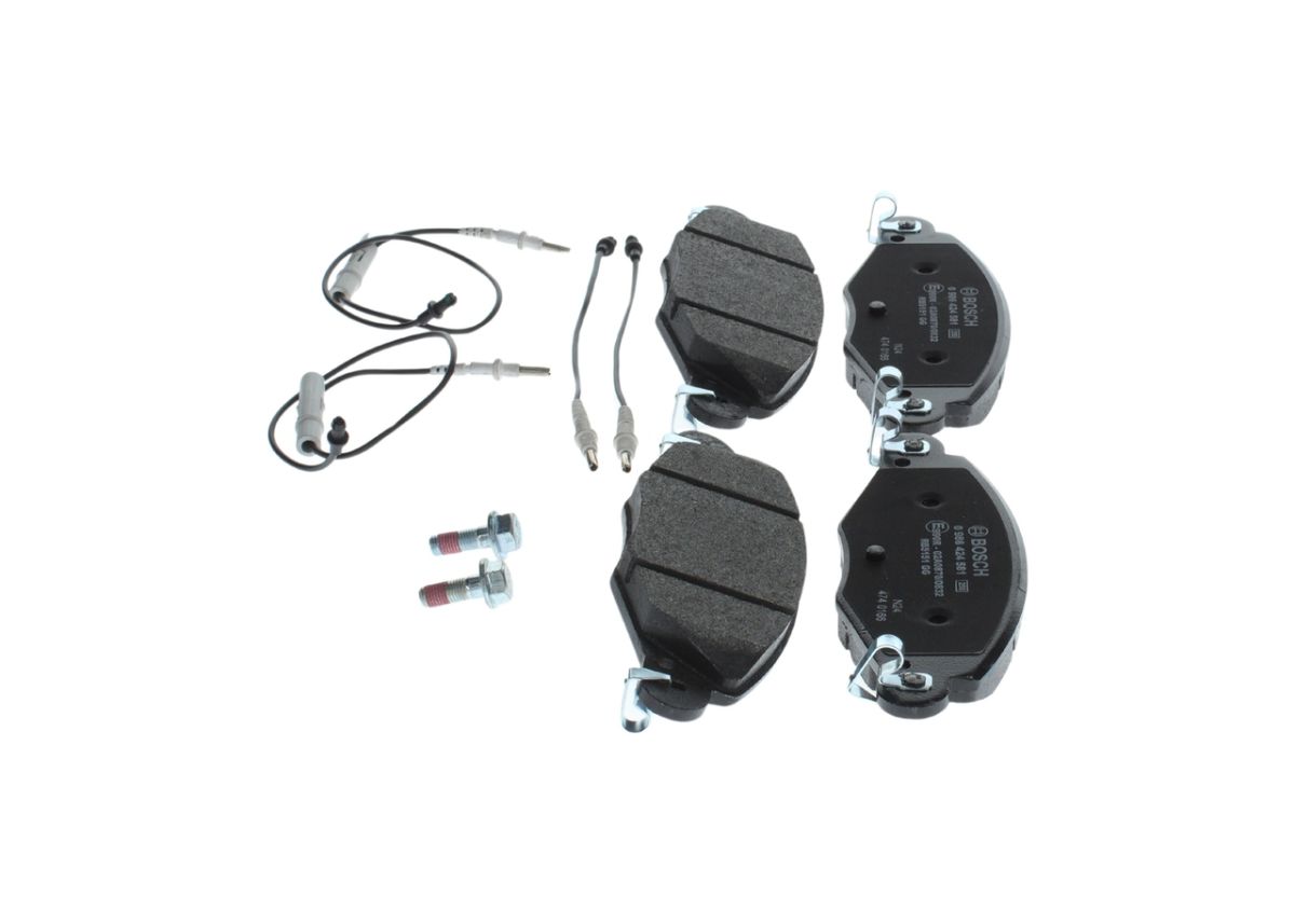 Колодки гальмівні дискові CITROEN C5 II BREAK (RE_) 2.0 2004.09- BOSCH (0 986 424 581) Bosch фото 6
