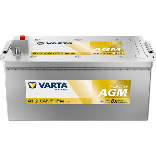 Акумулятор 12В 210Агод./1200А (EN) PROMOTIVE AGM (L+) 518x276x242 B00 - без монтажного фланця (Пусковий/AGM) фото 4