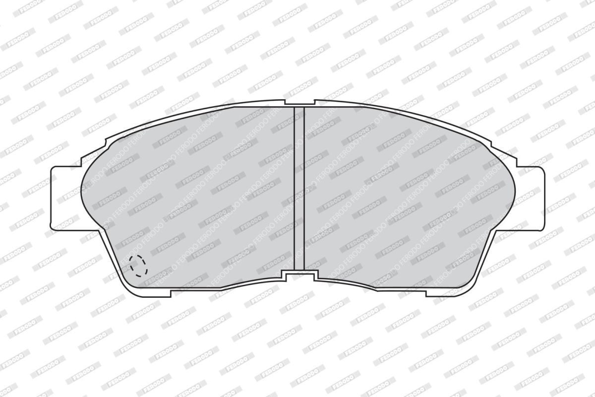 Колодки гальмівні дискові TOYOTA COROLLA (_E11_) 1.6 1995.05-2002.06 FERODO (FDB867) Ferodo фото 5
