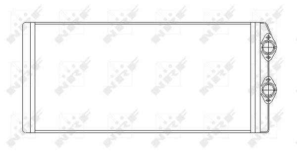 Радіатор пічки (380x195x42мм) VOLVO FH12, FH16, FM10, FM12, FM7, FM9 D10A320-D9A380 08.93- фото 7