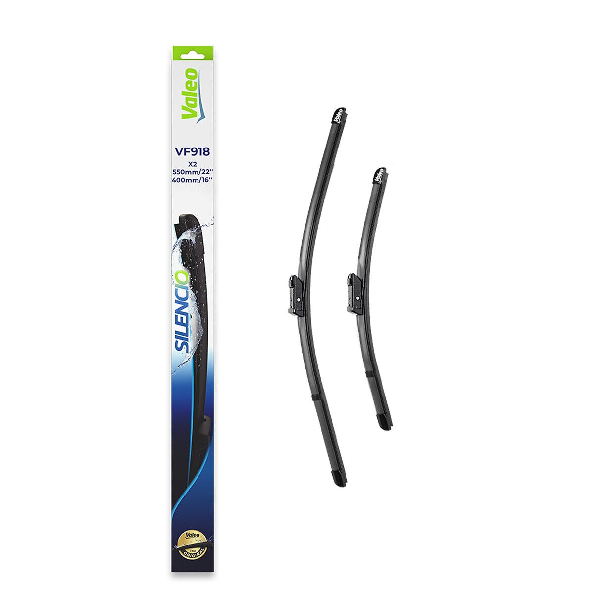 Щітка склоочисника К-Т БАСКАРКАСНИЙ SILENCIO®/550/400 MM/VF918 VALEO (577918) Valeo фото 6