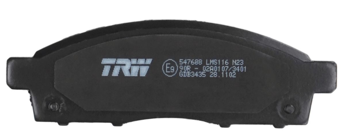 Комплект гальмівних колодок передн , MITSUBISHI L200 / TRITON, PAJERO SPORT II 2.4D-3.5 11.05- фото 6