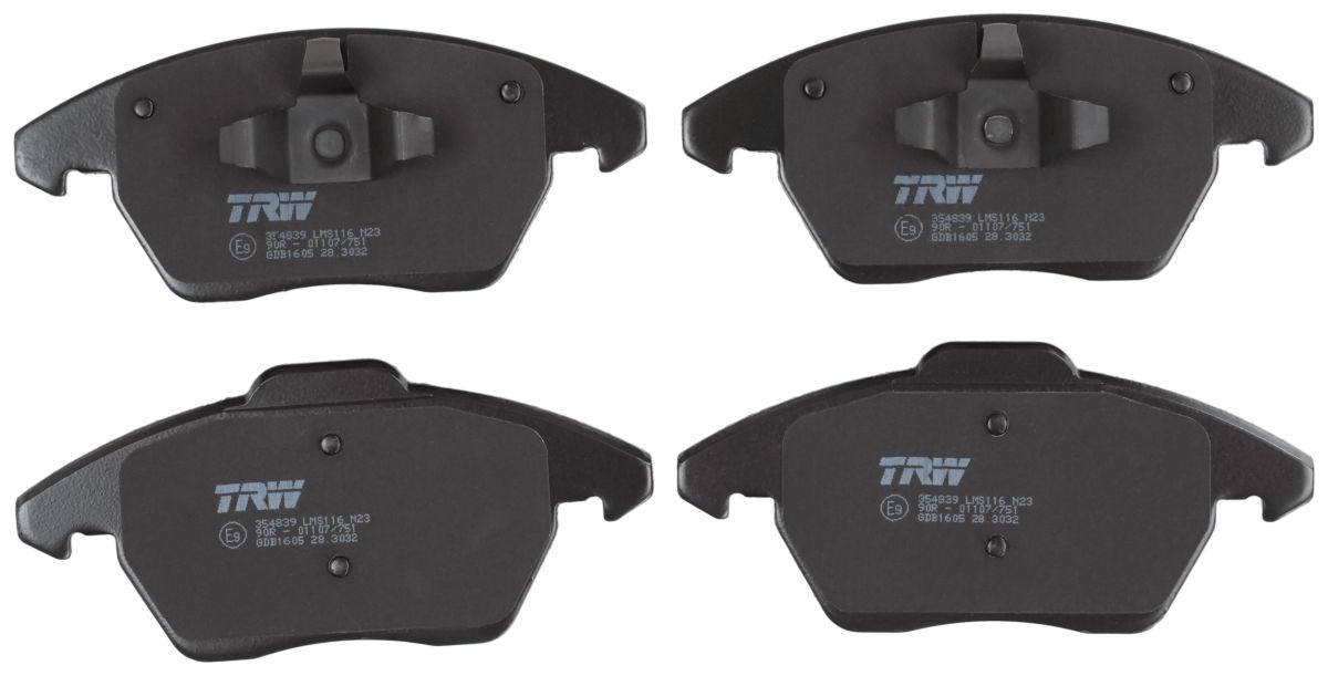 Комплект гальмівних колодок передн , AUDI A1, CITROEN C4, C4 I, FORD MONDEO III, PEUGEOT 207, 208, 208 I, 3008, 3008 I, 307, 308, 308 I, 408, RCZ, SEAT IBIZA IV, IBIZA IV SC 1.0-2.5 10.03- фото 3