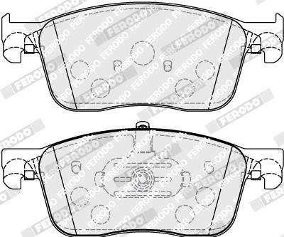 Комплект гальмівних колодок передн , CITROEN JUMPY III, SPACETOURER, OPEL VIVARO C, ZAFIRA LIFE, PEUGEOT EXPERT, TRAVELLER, TOYOTA PROACE, PROACE CITY, PROACE CITY VERSO 1.2-Electric 02.16- фото 3