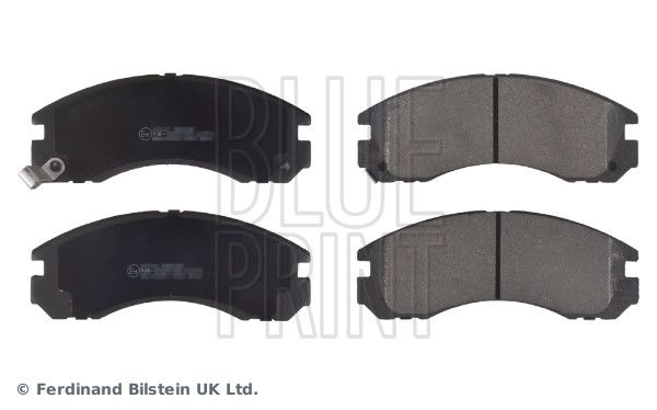 Колодки гальмівні (передні) Mitsubishi Outlander 06-/Lancer 92-/Pajero 2.0-3.5 90- Blue Print фото 10