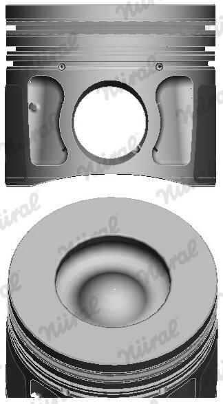 Поршень FORD 86.0 2.2TDCI PGFA/PGFB/UHFA/UHFB/UHFC NURAL (87-427700-40) Nural фото 4