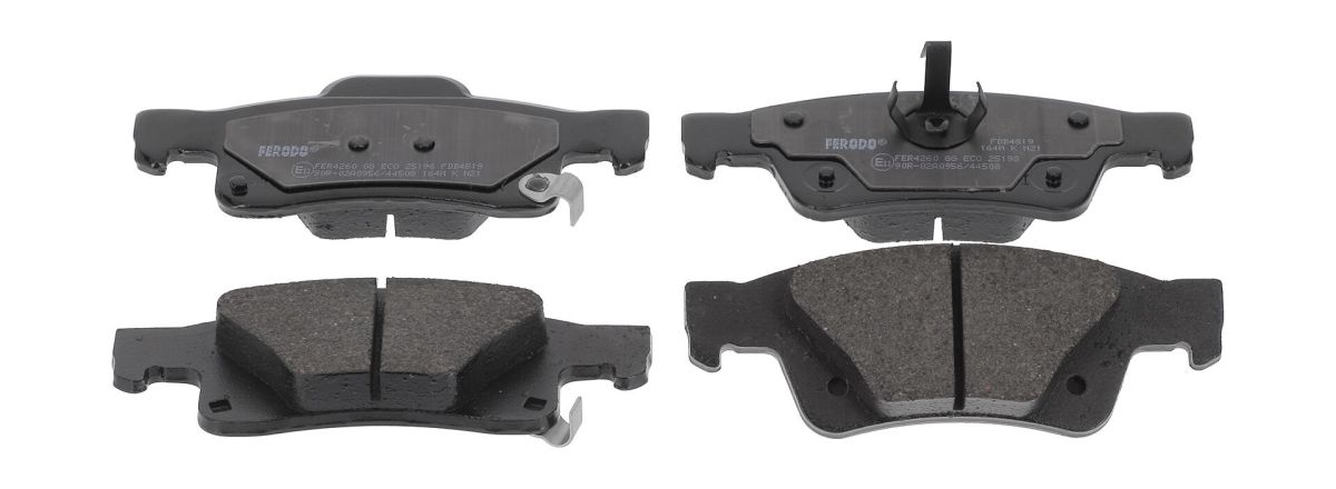 Колодки гальмівні дискові JEEP GRAND CHEROKEE IV (WK, WK2) 3.6 2010.06- FERODO (FDB4819) Ferodo фото 4