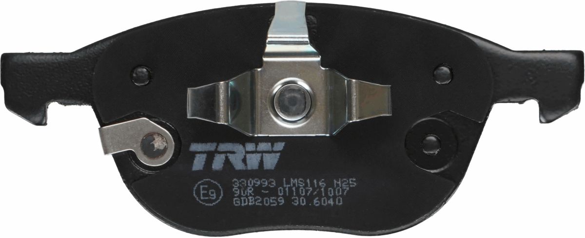 Комплект гальмівних колодок передн , FORD C-MAX, C-MAX II, FOCUS C-MAX, FOCUS II, FOCUS III, GRAND C-MAX 1.0-Electric 10.03-02.20 фото 4