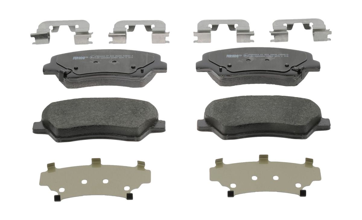 Комплект гальмівних колодок передн , HYUNDAI ELANTRA V, EQUUS / CENTENNIAL, I30, VELOSTER, KIA CARENS IV, CEE'D, CEED, CERATO III, PRO CEE'D 1.0-4.6 03.09- фото 2