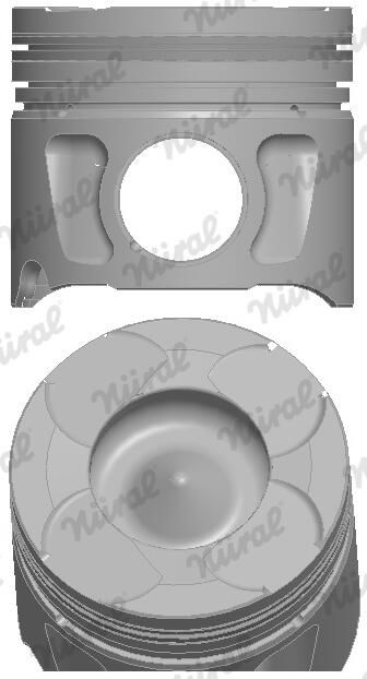 Поршень FIAT/OPEL 83.4 198A5.000/A20DT/A20DTC/A20DTH/Z12DTJ NURAL (87-436506-00) Nural фото 4