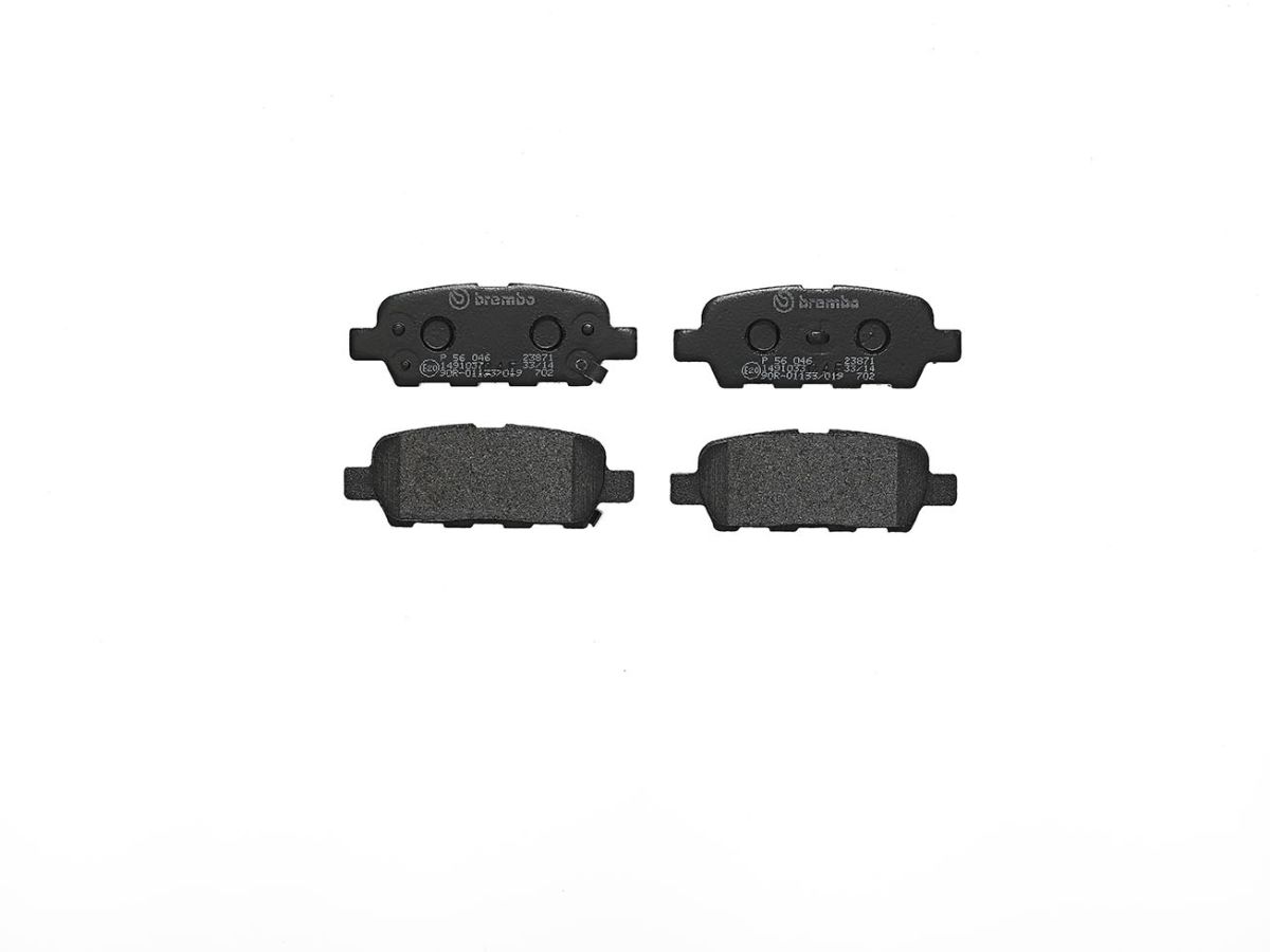 Колодки гальмівні дискові NISSAN LEAF (ZE0) 2010.11- BREMBO (P56046) BREMBO фото 3