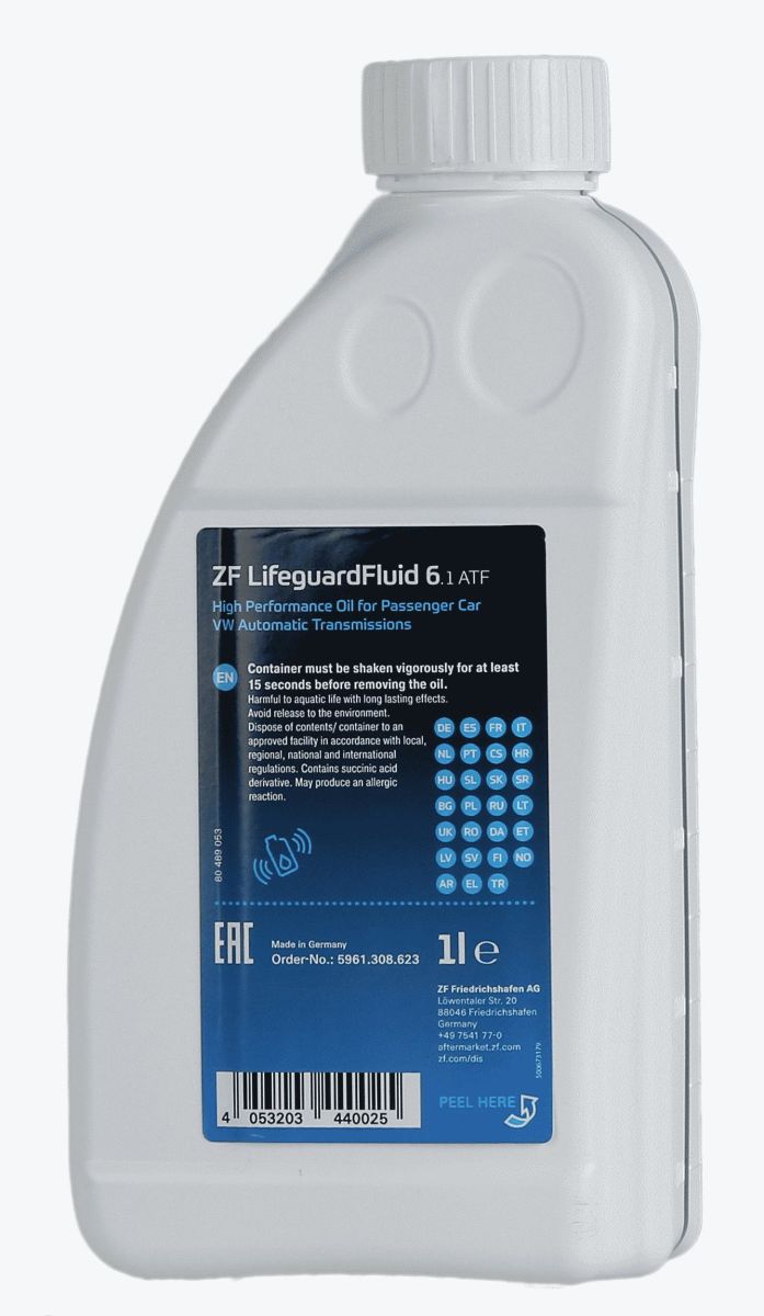 Олива для автоматичних трансмісій (1 x 1L) , AUDI G 055 025 A2, BMW 0 402 413, BMW 7 542 290, BMW 8322 0402 413, BMW 8322 7542 290, CHRYSLER MS7176E/9602, DEXRON III, FIAT 9.55550 AV1, FIAT 9.55550 AV фото 2