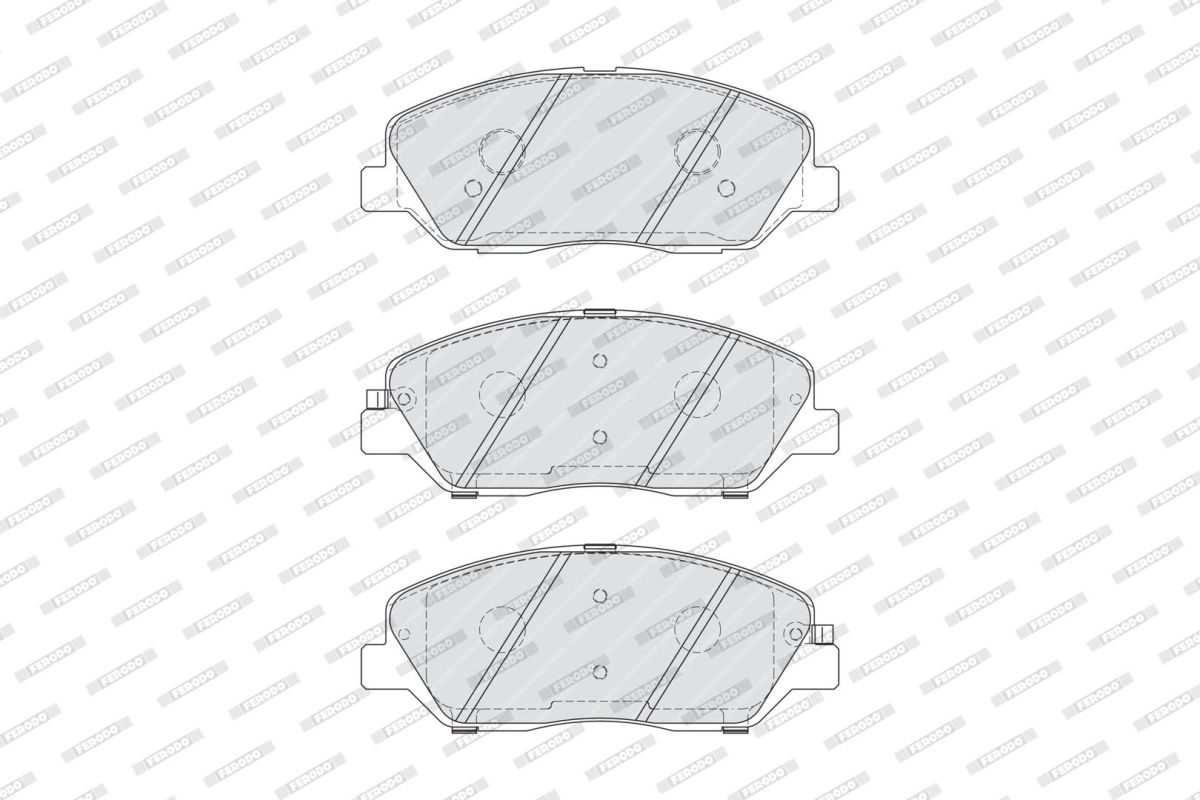 Колодки гальмівні дискові SSANGYONG KORANDO (CK) 2.0 2010.07- FERODO (FDB4111) Ferodo фото 5