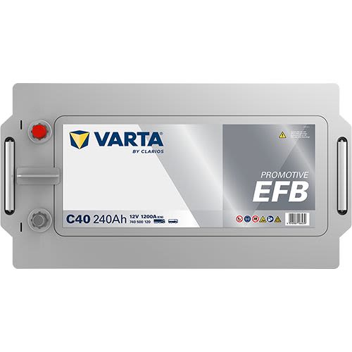 Акумулятор 12В 240Агод./1200А PROMOTIVE EFB (L+ Стандартні клеми) 518x276x242 B00 - без монтажного фланця (Пусковий/EFB) фото 7