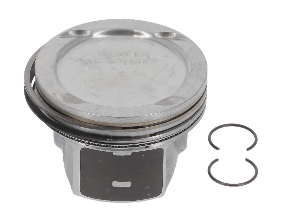 Поршень OPEL/CHECROLET 72.50 A14NET/A14NEL/B14NEH/B14NEJ/B14NEL/B14NET/D1 NURAL (87-437400-10) Nural фото 5