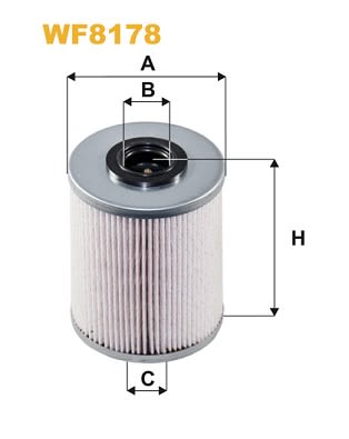 Паливний фільтр VOLVO S40 I, V40, CITROEN XM, MITSUBISHI CARISMA, SPACE STAR, NISSAN PRIMERA, OPEL MOVANO A, RENAULT AVANTIME, ESPACE III, ESPACE IV, GRAND SCENIC II, KANGOO 1.9D-3.0D 05.94-