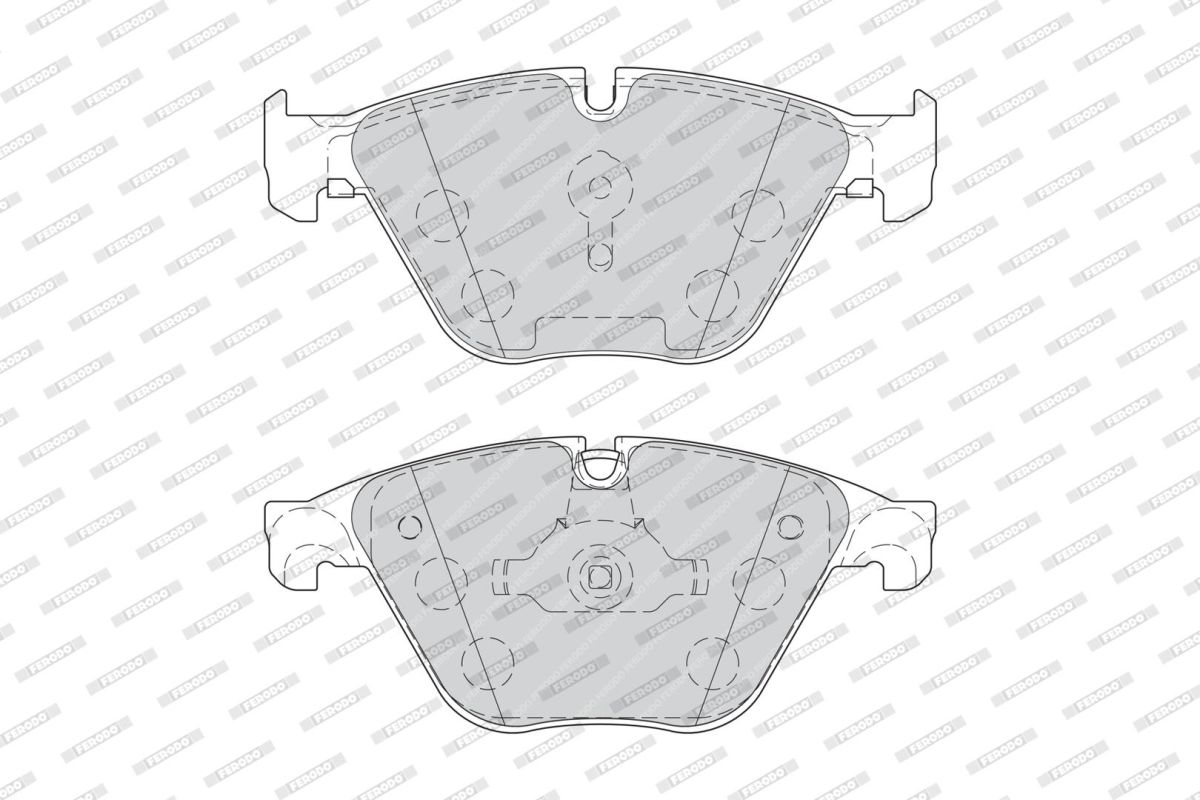 Колодки гальмівні дискові BMW 5 (F10) 2.0 2009.01-2016.10 FERODO (FDB4382) Ferodo фото 5