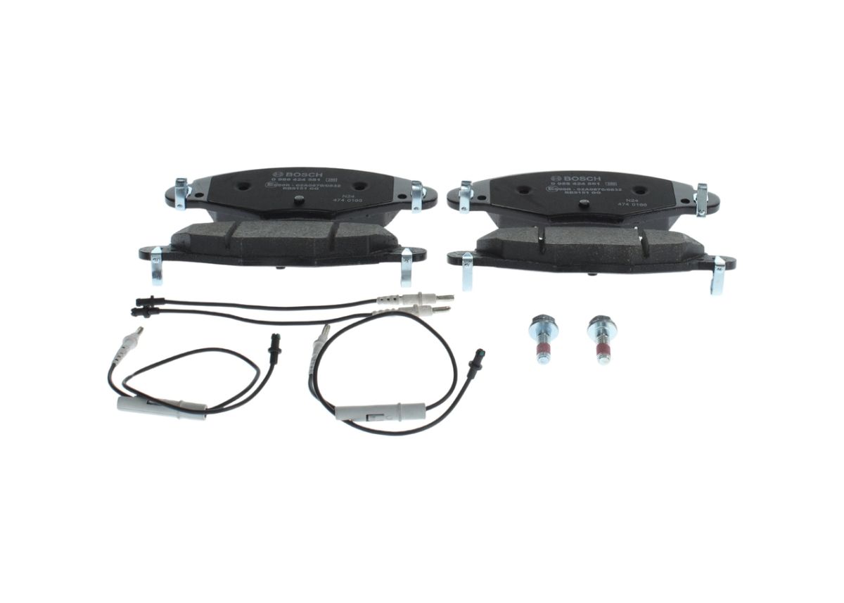 Колодки гальмівні дискові CITROEN C5 II BREAK (RE_) 2.0 2004.09- BOSCH (0 986 424 581) Bosch фото 4