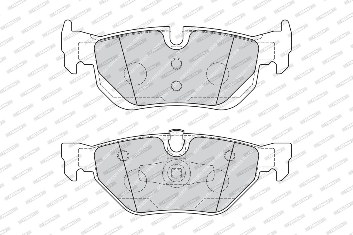 Колодки гальмівні дискові BMW 3 TOURING (E91) 2.0 2004.12-2012.12 FERODO (FDB1807) Ferodo фото 5
