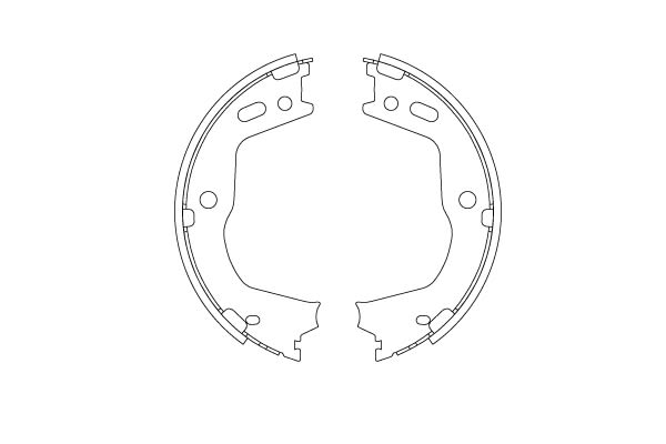 Гальмівна колодка HYUNDAI EQUUS / CENTENNIAL, GENESIS, GRAND SANTA FÉ, SANTA FÉ III 2.0-5.0 01.08-