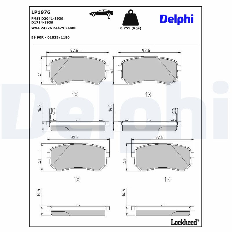 Комплект гальмівних колодок задн , HYUNDAI I10 I, KIA PICANTO I, PICANTO II 1.0-1.2LPG 04.04-05.18 фото 6