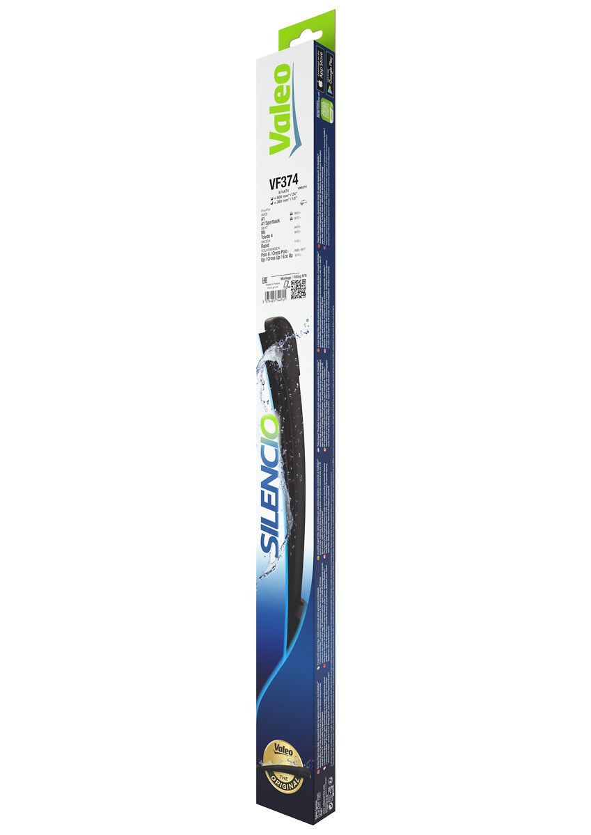 Щітка склоочисника К-Т БАСКАРКАСНИЙ SILENCIO®/600/380 MM/VF374 VALEO (574474) Valeo фото 11