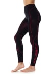Spodnie termoaktywne BRUBECK COOLER kolor czarny/różowy