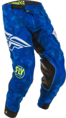 Spodnie cross/enduro FLY RACING EVOLUTION kolor biały/niebieski