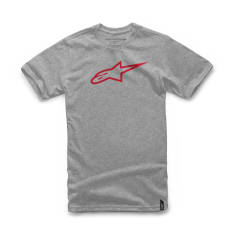 Koszulka AGELESS CLASSIC ALPINESTARS kolor czerwony/szary