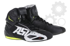 Buty turystyczne FASTER-2 ALPINESTARS kolor biały/czarny/czerwony/żółty