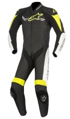 Kombinezon jednoczęściowy CHALLENGER V2 ALPINESTARS kolor biały/czarny/fluorescencyjny/żółty