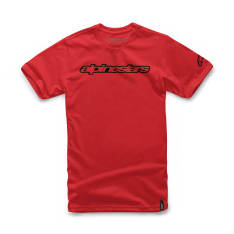 Koszulka WORDMARK ALPINESTARS kolor czerwony
