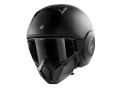 Kask otwarty SHARK STREET DRAK BLANK kolor czarny/matowy