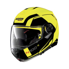 Kask szczękowy NOLAN N100-5 CONSISTENCY N-COM 26 kolor czarny/żółty