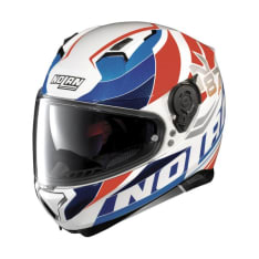 Kask integralny NOLAN N87 PLEIN AIR N-COM 50 kolor biały/czerwony/niebieski