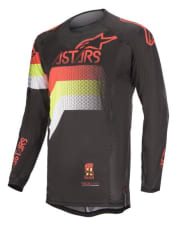 Koszulka off road ALPINESTARS MX TECHSTAR VENOM kolor czarny/czerwony/fluorescencyjny/żółty