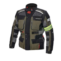 Kurtka turystyczna SPYKE PATHFINDER EXTREME DRY TECNO kolor antracyt/oliwkowy