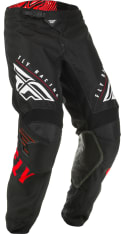 Spodnie cross/enduro FLY RACING KINETIC K220 kolor biały/czarny/czerwony