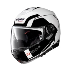 Kask szczękowy NOLAN N100-5 CONSISTENCY N-COM 19 kolor biały/czarny