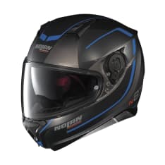 Kask integralny NOLAN N87 SAVOIR FAIRE N-COM 55 kolor niebieski/szary