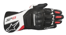 Rękawice sportowe ALPINESTARS SP-8 V2 GLOVES kolor biały/czarny/czerwony