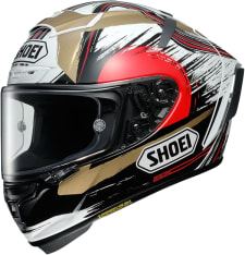 Kask integralny SHOEI X-Spirit III MARQUEZMOTEGI2 TC-1 kolor biały/czarny/czerwony/złoty