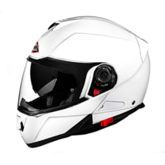 Kask szczękowy SMK GLIDE WHITE GL100 kolor biały