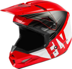 Kask cross/enduro FLY RACING KINETIC K220 ECE kolor biały/czarny/czerwony