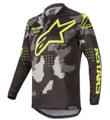 Koszulka off road ALPINESTARS RACER TACTICAL kolor camo/czarny/fluorescencyjny/szary/żółty